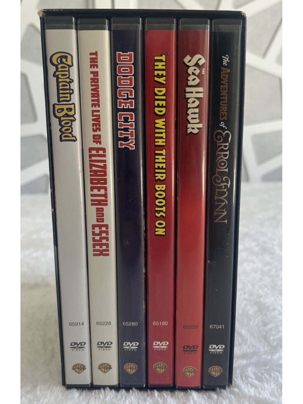 ERROL FLYNN Signature Collection 6 DVD Box Set Sea Hawk Captain Blood